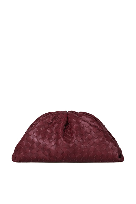 Pouch Intrecciato Nappa Clutch